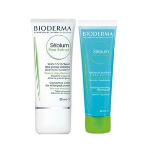 Bioderma Sebium Sensitive Cream 30 ml + Sebium Foaming Gel 45 ml