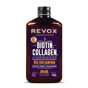 Revox Biotin & Collagen & At Kuyruğu Bitki Özlü Şampuan 400 ml
