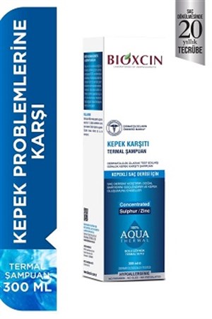Bioxcin Aqua Thermal Kepek Karşıtı Şampuan 300 ML