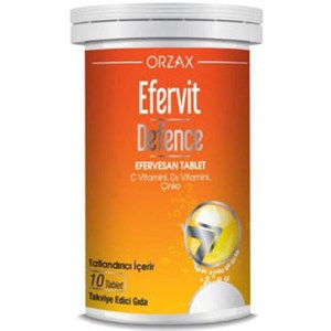 Orzax Efervit Defence 10 Efervesan Tablet