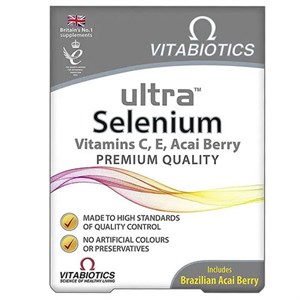 Vitabiotics Ultra Selenium 165 mcg 30 Tablet